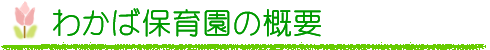 わかば保育園の概要